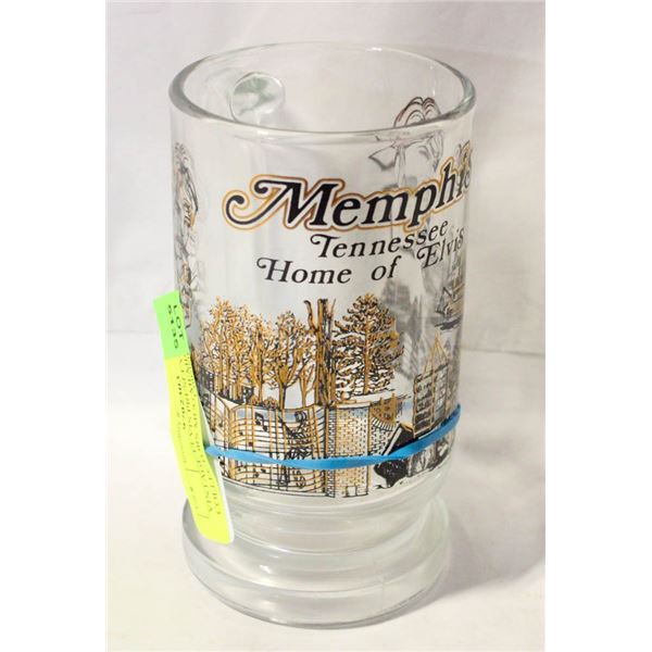 VINTAGE ELVIS PRESLEY COLLECTORS MUG MEMPHIS