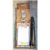Image 1 : LOT OF CLIPBOARDS WITH METAL RECPEIT METAL CASE