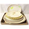 Image 1 : LOT OF VARIOUS VINTAGE PORCELION SERVING TRAYS