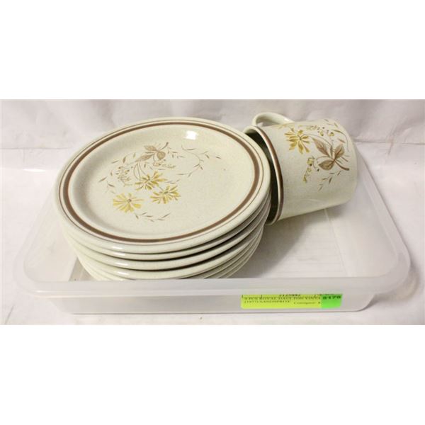 9 PCS ROYAL DAULTON VINTAGE (1977) SANDSPRITE