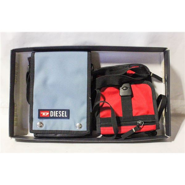 DIESEL & EDDIE BAUER TRAVEL BAGS