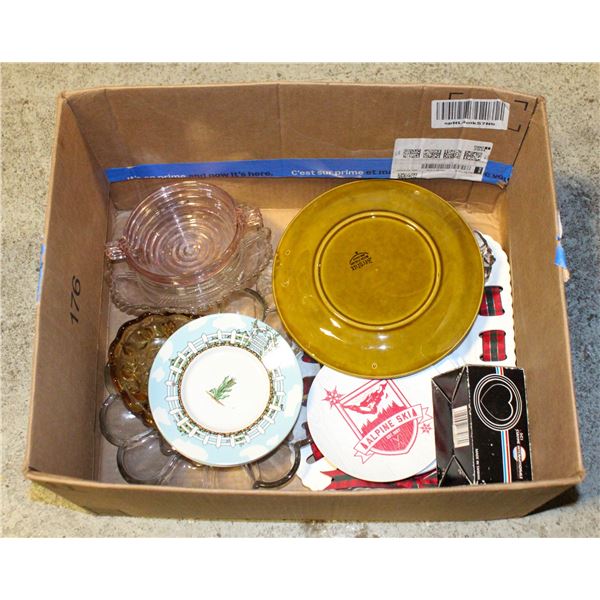 LOT OF ASSORTED ESTATE SERVINGWARE