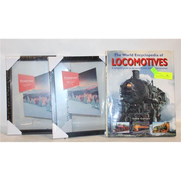 LOCOMOTIVES BY COLIN GARRATT ILLUSTRATED COFFEE