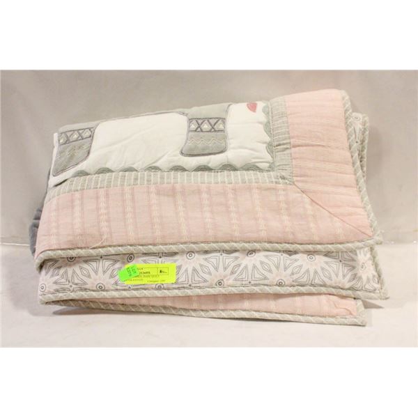 SAFARI ANIMAL BABY QUILT LEVTEK-ESTATE