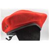 Image 1 : 1952 BASQUE BERET BY GRANDINERE RED