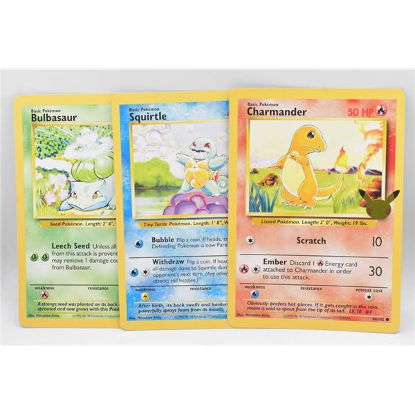 CHARMANDER SQUIRTLE BULBASAUR POKEMON