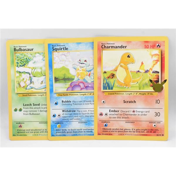 CHARMANDER SQUIRTLE BULBASAUR POKEMON