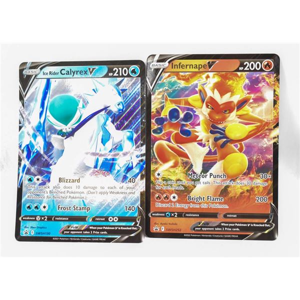 POKEMON INFERNAPE V & CALYREX V JUMBO