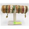 Image 1 : JEWELED BANGLES WITH STAND