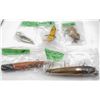 Image 1 : 5 VINTAGE FISHING LURES INCLUDES MEADOW