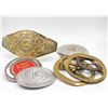 Image 1 : 6 VINTAGE BELT BUCKLES