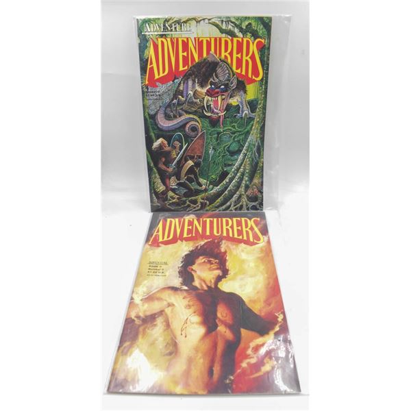 ADVENTURERS BOOK II #2 & #0 VOL. 2 1988