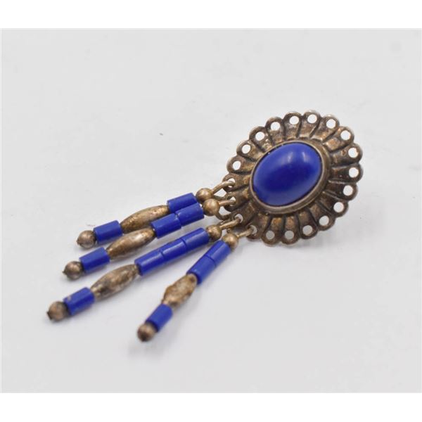 .925 SILVER VINTAGE SOUTHWEST FRINGE