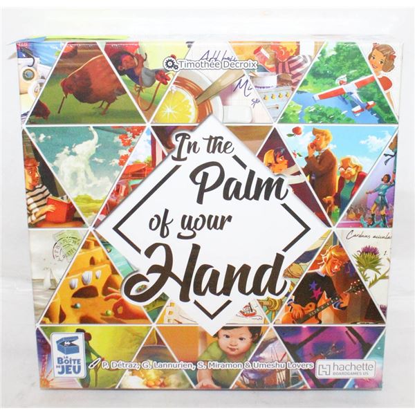 IN THE PALM OF YOUR HAND PARTY GAME FOR TEENS AND