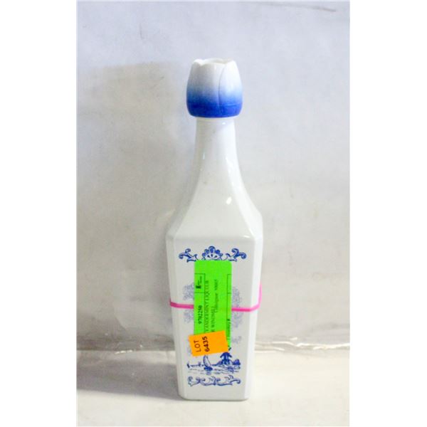 VINTAGE VANDERMINT LIQUEUR DECANTER WINDMILL