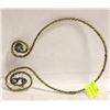 Image 1 : SWIRL COIL PENDANT STATEMENT NECKLACE
