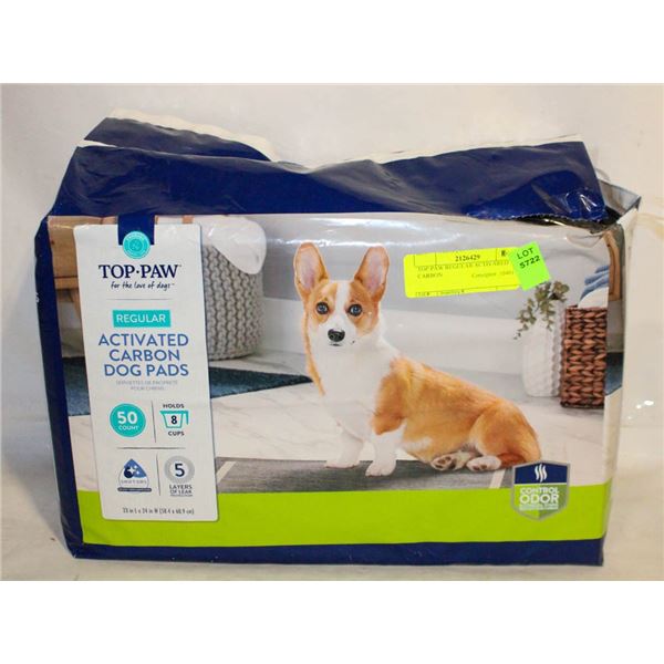 TOP PAW REGULAR ACTIVARED CARBON