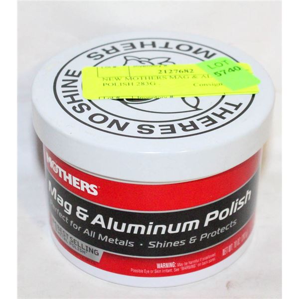 NEW MOTHERS MAG & ALUMINUM POLISH 283G .