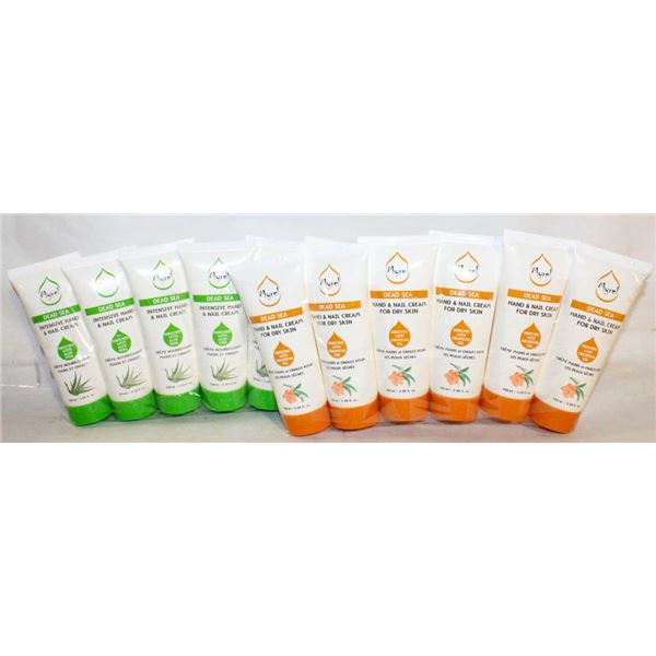 NEW 12 SEALED MYREL 100ML DEAD SEA HAND &