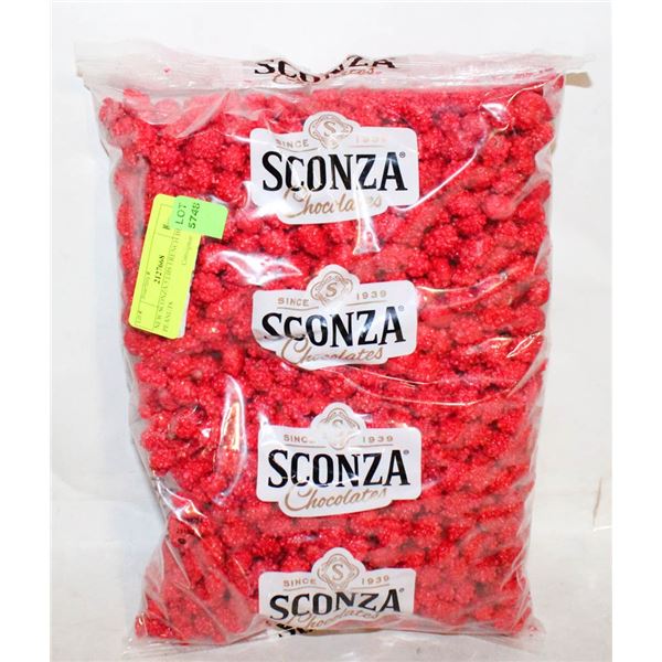 NEW SCONZA 5 LBS FRENCH BURNT PEANUTS