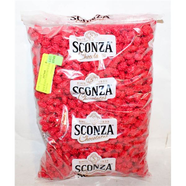 NEW SCONZA 5 LBS FRENCH BURNT PEANUTS