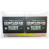 Image 1 : NEW 2 SEALED HEMP CREAM MAXIMUM