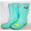 Image 1 : HUNTER SIZE 8 LADIES RUBBER BOOTS