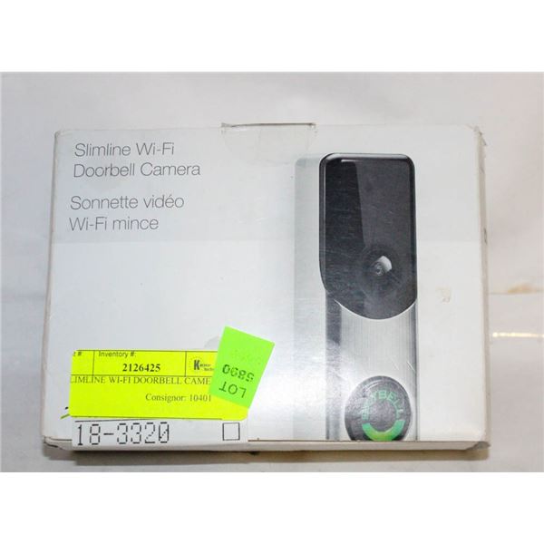 SLIMLINE WI-FI DOORBELL CAMERA