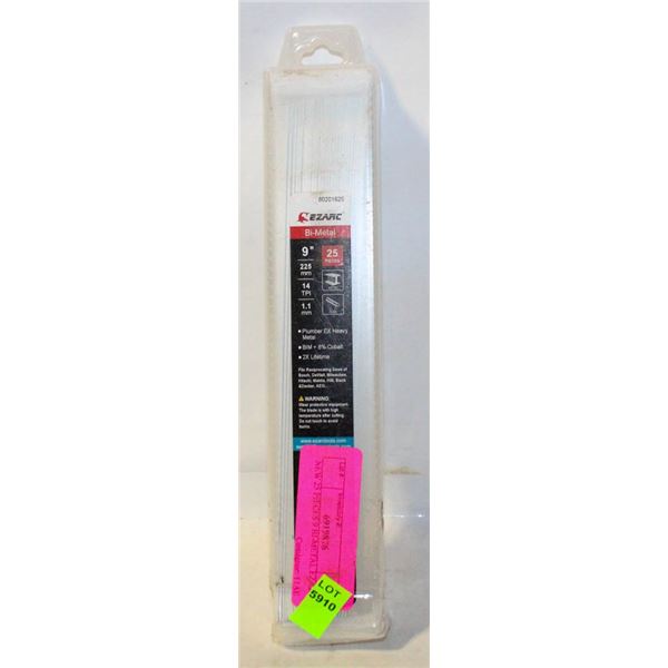 NEW 25 PIECES 9 BI-METAL EZARC