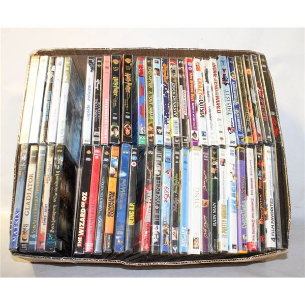 (55) NEW IN THE PACKAGE DVDS