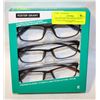 Image 1 : BRAND NEW 3PK FOSTER GRANT +2.00 READING GLASSES