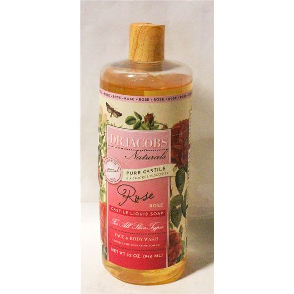 DR JACOBS ROSE LIQUID FACE + BODY WASH