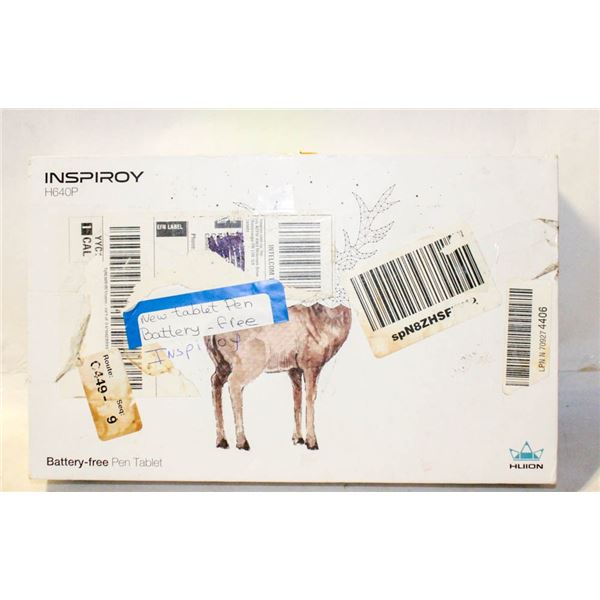 NEW INSPIROY BATTERY FREE PEN TABLET