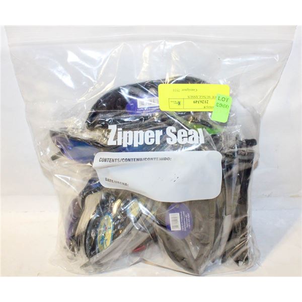 10 PAIRS OF SUNGLASSES