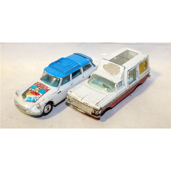 CORGI TOYS CHEVROLET IMPALS + CORGI TOYS