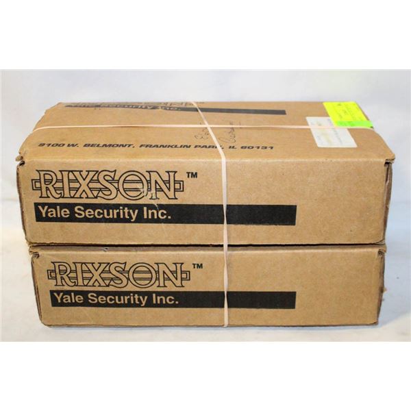 2 X RIXSON YALE SECURITY INC. MAGNETIC