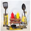 Image 1 : PICNIC TABLE CONDIMENTS HOLDER + NEW
