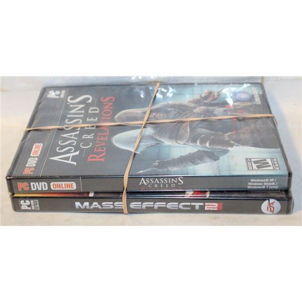 (2) NEW PC GAMES ASSASINS CREED REVELATIONS /