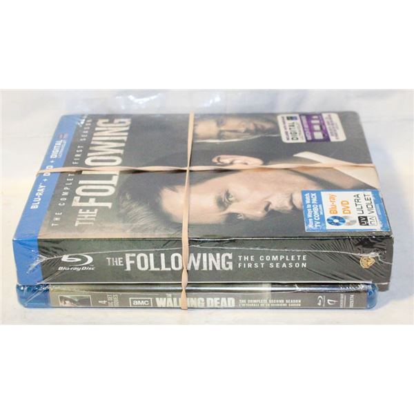 (2) BLU RAY SERIES THE WALKING DEAD S1 THE