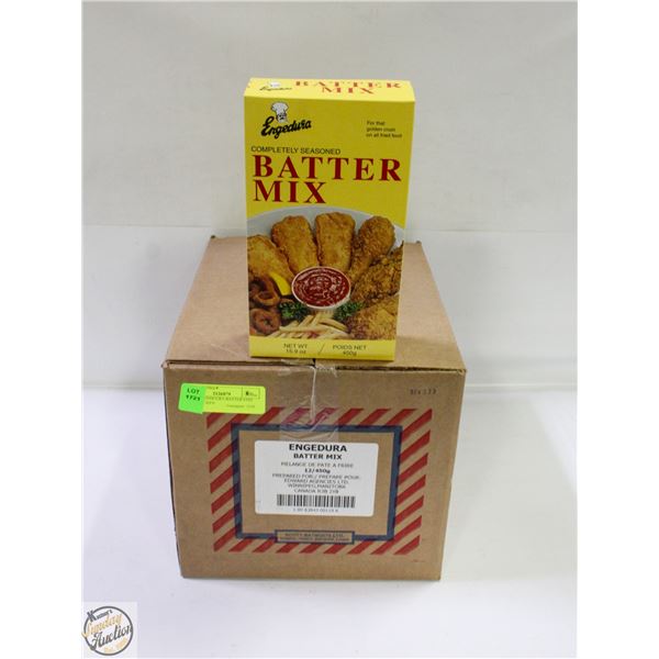 CASE OF ENDGURA BATTER FISH AND CHICKEN