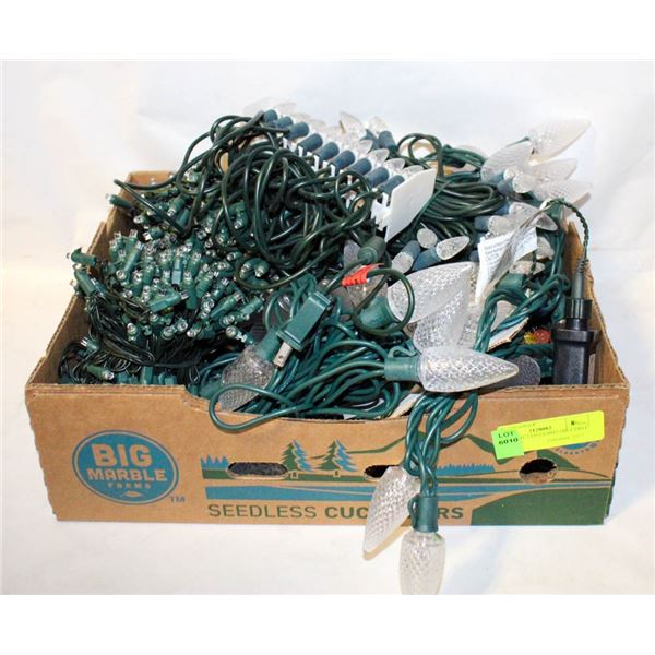 NEW WHITE LED LIGHTS (MULTIPLE STRANDS )