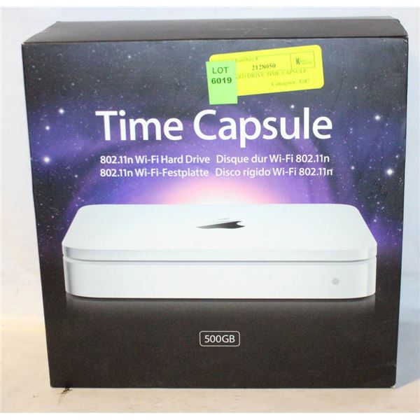 WIFI HARD DRIVE TIME CAPSULE