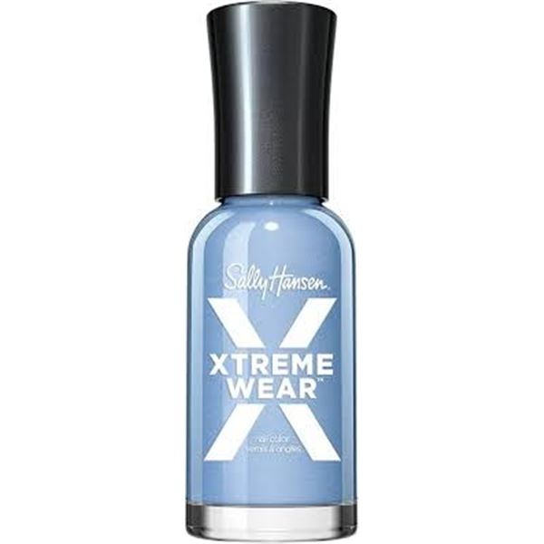 NEW 4 X 11.8ML SALLY HANSEN XTREME WEAR BLUE