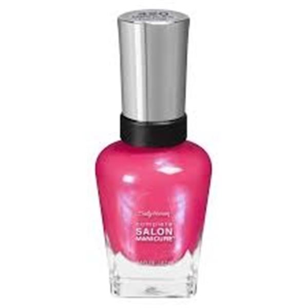 NEW 4 X 14.7ML SALLY HANSEN BACK TO THE FUCHSIA