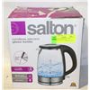 Image 1 : SALTON CORDLESS ELECTRIC GLASS WATER KETTLE