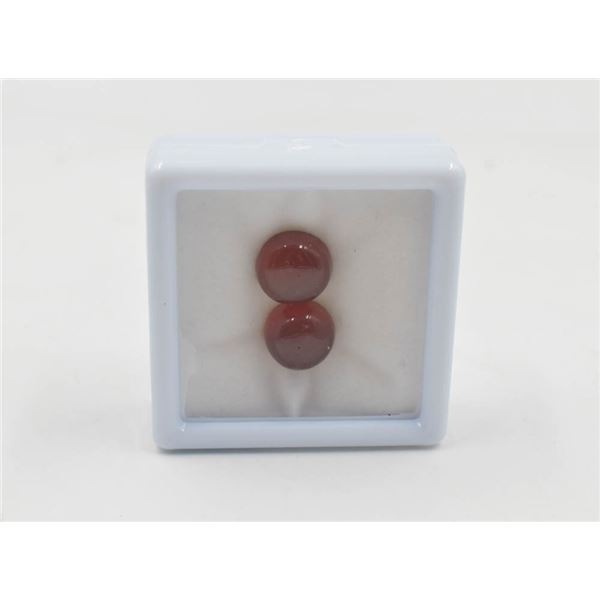 #280-NATURAL RED GARNET GEMSTONES 13.42CT