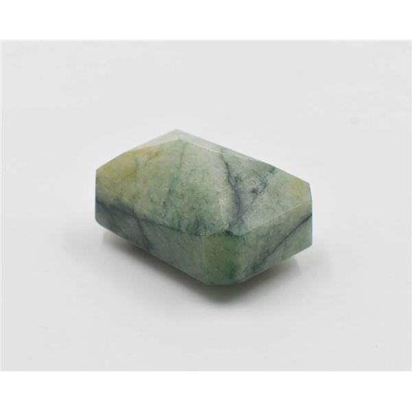#237-NATURAL GREEN EMERALD GEMSTONE 189.00CT