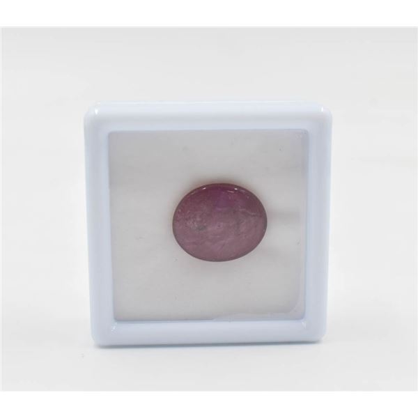 #260-NATURAL RED RUBY GEMSTONE  12.45CT