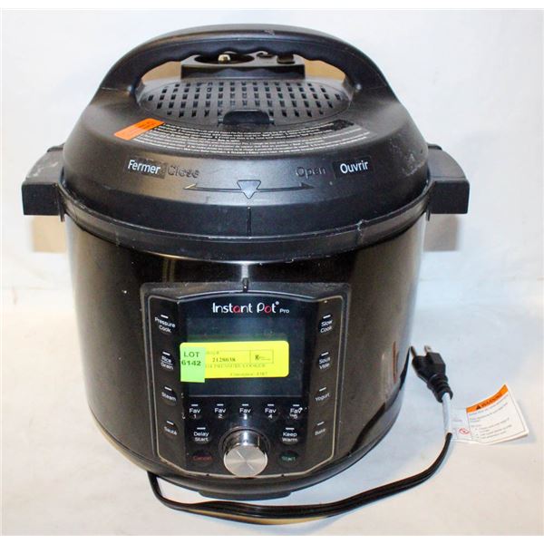 INSTANT POT PRESSURE COOKER
