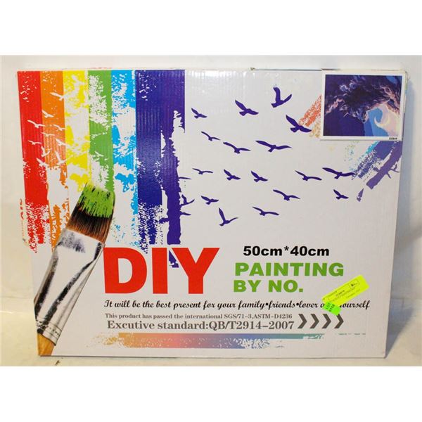 40 X 50 CM WOLF PAINTING KIT